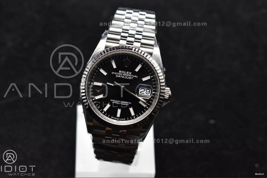904L 126234 VR3235 Best Black on Dial 36 Clean Stick Jubilee Bracelet DateJust Edition 1:1 Steel 0411